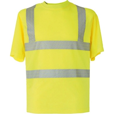 Korntex Alhambra Reflexné HI-VIS tričko KX072 Signal Yellow