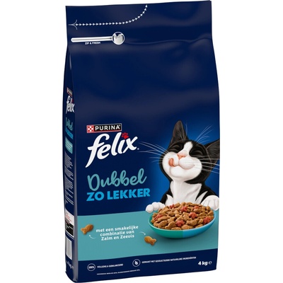 Felix Doubly Delicious losos a mořské ryby 4 kg