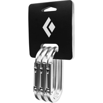 Black Diamond Oval Keylock 3-Pack