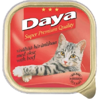 Daya - Телешко месо, пастет, пълноценна храна за котки, подходяща за ежедневна употреба, Германия - 100 гр