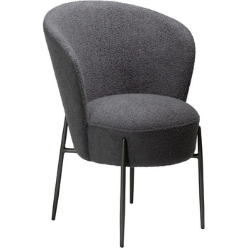 Dan-Form Orbit bouclé tmavě šedá