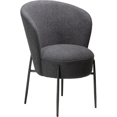 Dan-Form Orbit bouclé tmavě šedá