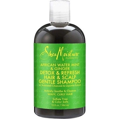 Shea Moisture African Water Mint and Ginger Detox & Refresh Shampoo 384 ml