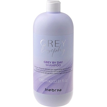 Inebrya Inebrya Grey By Day Shampoo - Jemný šampón pre prírodné šedé vlasy 1000 ml