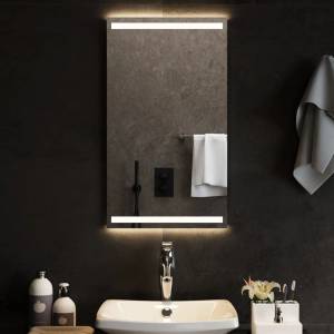 vidaXL LED огледало за баня, 40x70 см (3154062)