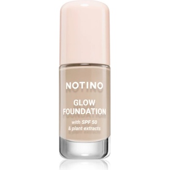 Notino Foundation Glow foundation with SPF 50 & plant extracts озаряващ фон дьо тен SPF 50 01 Fair Neutral 30ml