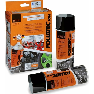 Foliatec fólia v spreji STRIEBORNÁ METALICKÁ 800ml