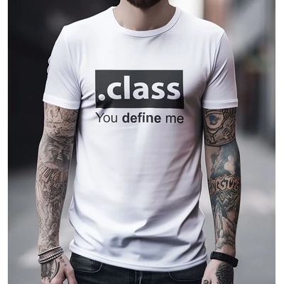 Bullshirt.sk pánske tričko Class biele
