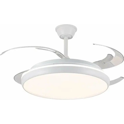 Cristalrecord Вентилатор за таван CristalRecord CHARLY L RETRAC Прозрачен 80 W