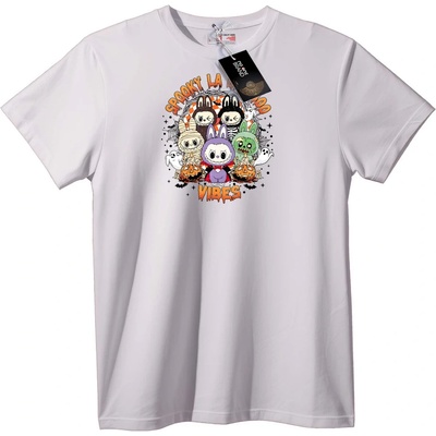 NOONEBRAND Тениска Страшен La Vibe Halloween - L, Black