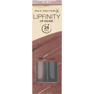 Max Factor Lipfinity Lip Colour 24h rúž 190 Indulgent 4,2 g