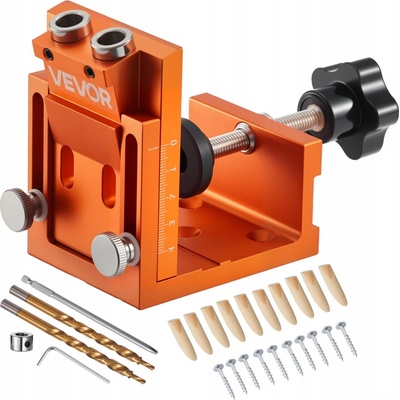 VEVOR Šablona pro Vrtání 12-4MM Sada Šablon pro Kapsové Spoje