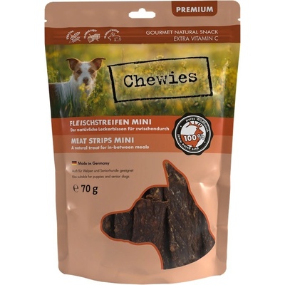 Chewies čisté mäsové prúžky MINI zverina 70 g