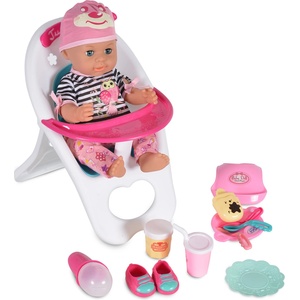 Tutu love Комплект кукла Tutu love - Със стол за хранене, 36 сm (108323)