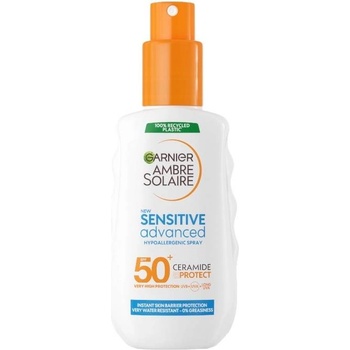 Garnier Ambre Solaire Слънцезащитно спрей-мляко, SPF50+, 150 ml