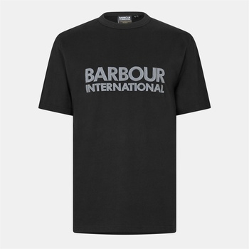 Barbour International Тениска Barbour International Jason T-Shirt - Black BK31