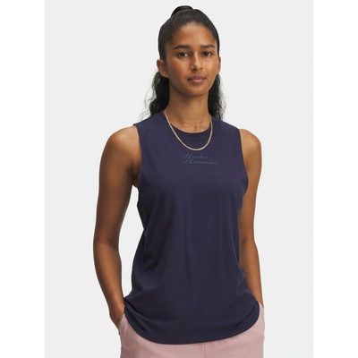 Under Armour Varsity Tank Wmn Blue – Zboží Dáma