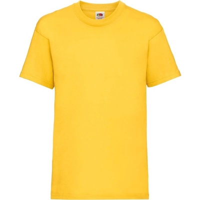 Fruit of the Loom dětské tričko kids Valueweight T Sunflower