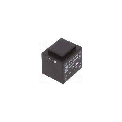 Transformátor zalévaný 2,3VA 380VAC 18V 128mA PCB 111g