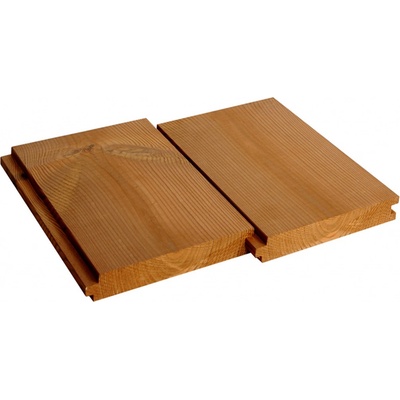 Palubka PANEL SYSTÉM 19X140, 4 STRANY PD Z THERMOWOOD - BOROVICE - 4,2 m