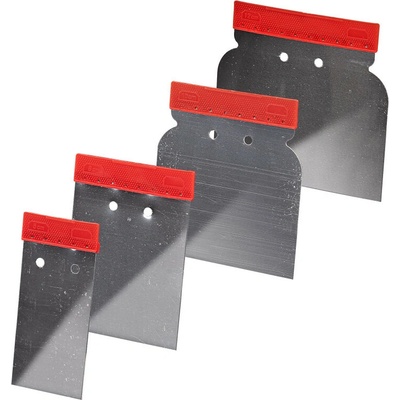 DEMA 20324D Stierky, japonské špachtle 50 / 80 / 100 / 120 mm, 4-dielna sada