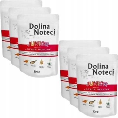 Dolina Noteci Premium Junior bohaté na hovädzie srdce 300 g