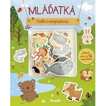 Kniha s magnetkami: Mláďatká - Stonožka