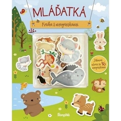 Kniha s magnetkami: Mláďatká - Stonožka