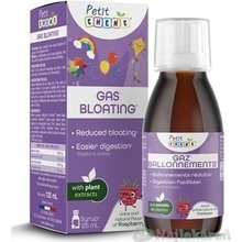 Petit CHENE GAS BLOATING detský sirup s malinovou arómou 125 ml