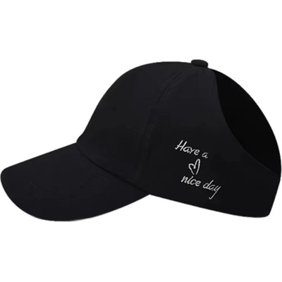 HARAHU Шапка с козирка ya-37759 - Черно kp37759 (ya-37759)