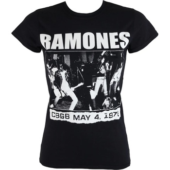 ROCK OFF дамска тениска Ramones - CBGBS 1978 - ROCK OFF - RATS22LB