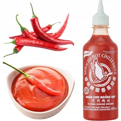 Flying Goose Sriracha čili omáčka bez glutamanu 455 ml