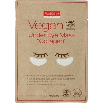 Image 1 of Purederm Колагеновата маска за околоочна зона Vegan Under Eye Mask Collagen 30 броя