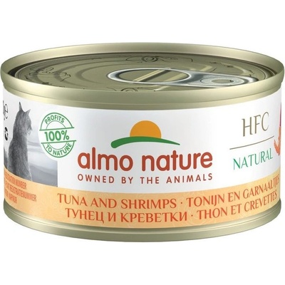 Almo Nature HFC Natural Tuňák a krevety 6 x 70 g