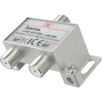 Hama Коаксиален сплитер, 2 x изхода, широколентов (HAMA-205230)