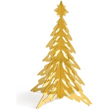 Kovový stromeček Pinetree Brass 20 cm COOEE Design