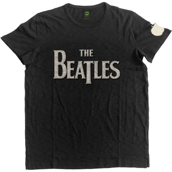 The Beatles Риза Drop T Logo App Slub Unisex Black M (BEATAPSLUB02MB02)