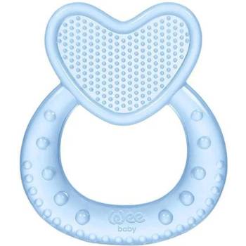 Image 1 of Wee Baby Силиконова чесалка Wee Baby - Сърце, синя (912)