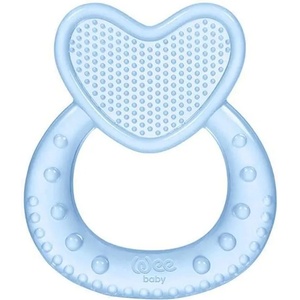 Wee Baby Силиконова чесалка Wee Baby - Сърце, синя (912)