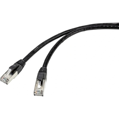 Renkforce RF-4538212 RJ45 CAT 6A S/FTP 40m černý