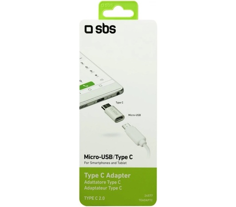 SBS - Adaptér micro USB - USB-C