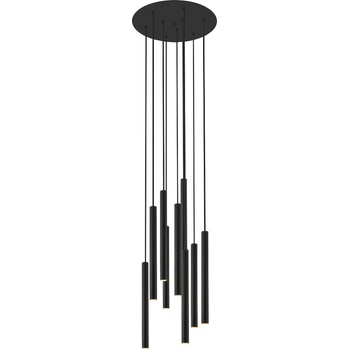 Zuma Line le ПЕНДЕЛ loya 9x5w 3000k ЧЕРЕН МАТ (003064-024748)