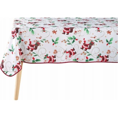 Douceur d'intérieur Vánoční ubrus NOEAL s potiskem sváteční vzor 150x240cm