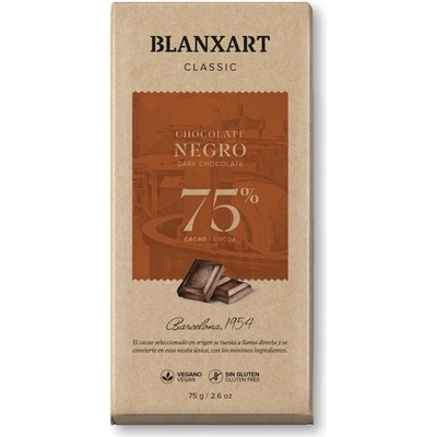 Blanxart mliečna čokoláda 75 g
