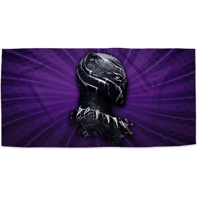 Sablio Uterák BLACK PANTHER z profilu Fialový 50 x 100 cm