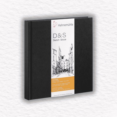 Hahnemühle skicár D&S 140 gsm 80 listov 14x14 CM