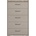 Status italy St nora Скрин с 5 чекмеджета 76/49/125 (nobcocm02)