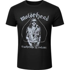 Plastic head мъжка тениска Motörhead - 49% MOTHERFUCKER, 51% SON OF A BITCH - черна - PLASTIC HEAD - MO002TSN