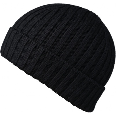 Fiebig vlna merino čepice černá