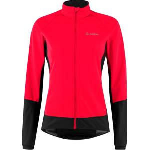 Löffler Дамско термо яке за колоездене Löffler Women's Bike Jacket Alpha Airblocc Light Cycling jacket - Red - размер 38 (EU) (151-0787-0412)